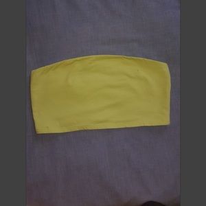 Lime Green Tube Top (3rd pic has actual color)